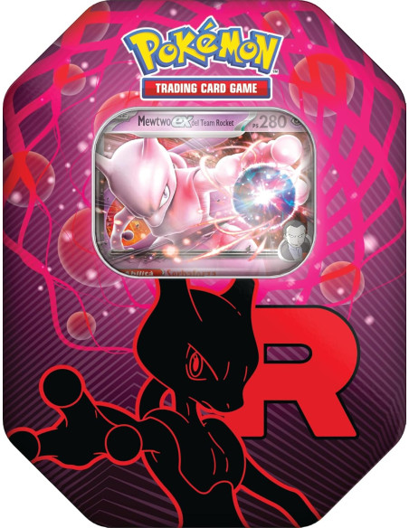 Pokemon Tin Team Rocket Mewtwo-EX