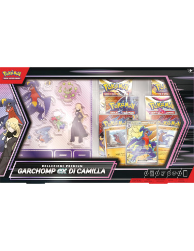 Pokémon collezione premium Garchomp-ex di Camilla