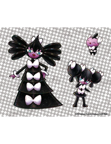 Pokemon collezione con adesivi dell'espansione Fuoco Bianco