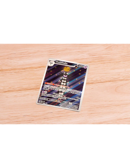 Pokemon collezione con adesivi dell'espansione Fuoco Bianco