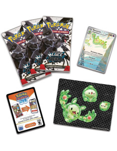 Pokemon Collezione con adesivi dell'espansione Luce Nera 2
