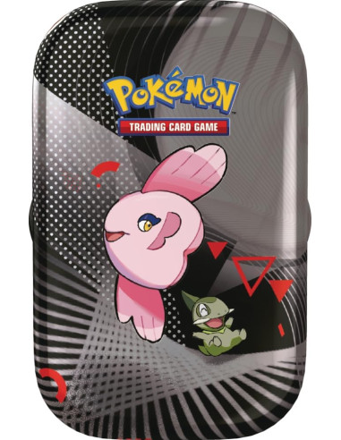 Pokemon Mini Tin Unima Alomomola e Axew