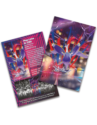 Pokemon Mini Tin Megaeroi Mega-Latias