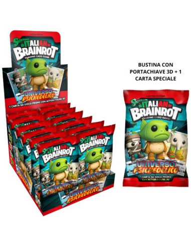 Brainrot Flowpack Con 1 Carta Da Gioco Promo E...