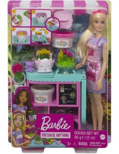 Barbie Playset Fiorista con Bambola Bionda