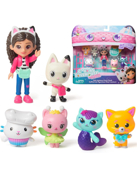 Gabby's Dollhouse Movie Deluxe Figure Set