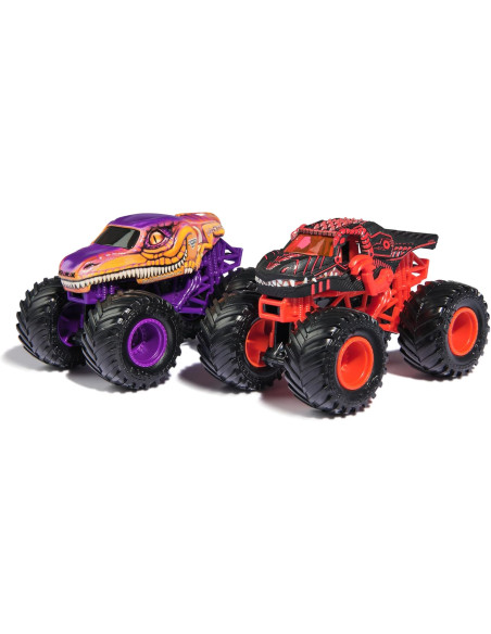 Monster Jam Veicoli 2 pack 1:64 Thunderroarus vs Velocirptor