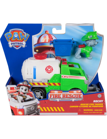 Paw Patrol Veicolo Fire Rescue Rocky