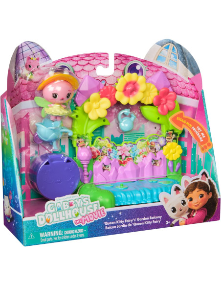 Gabby's Dollhouse Movie Il Balcone Giardino di Queen Kitty Fairy