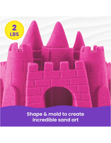 Kinetic Sand Rosa