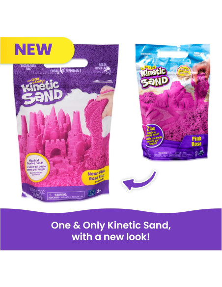 Kinetic Sand Rosa