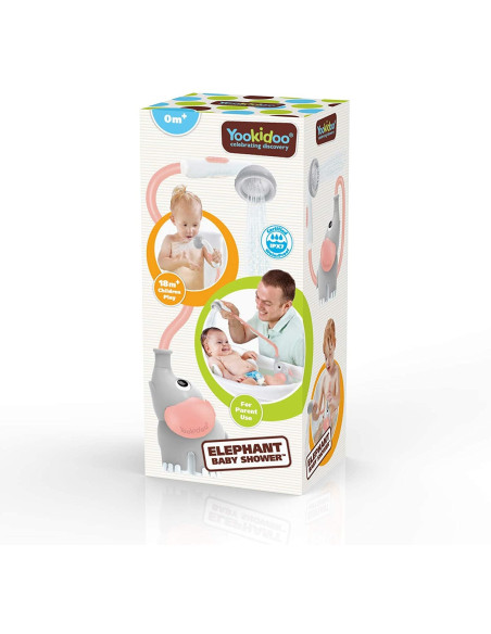 Yookidoo - Elephant Baby Shower - Pink