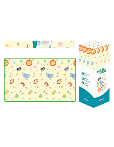 Tappeto rotolo festa degli animali 200x120