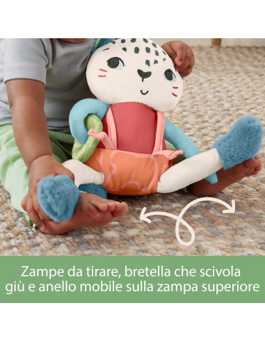 Peluche Leopardino Amici del Pianeta