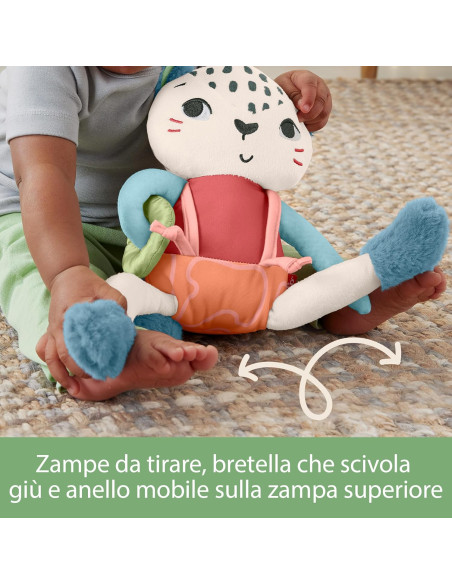 Peluche Leopardino Amici del Pianeta