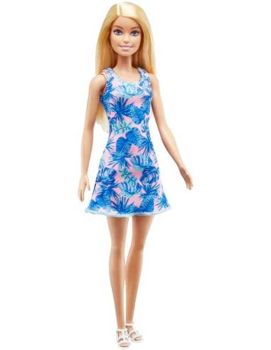 Barbie con auto cabrio viola