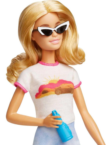 Barbie Traveller con valigia e accessori