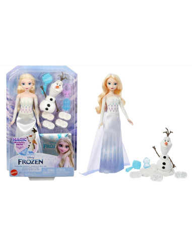 Frozen e Olaf con pasta