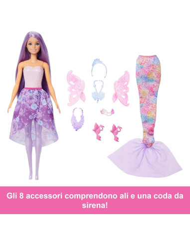 Barbie Fantasy Fashion set con abito