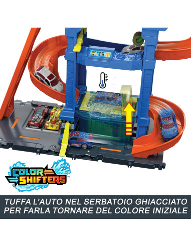 Autolavaggio Tunnel Hot Wheels City