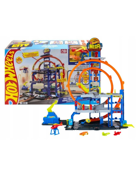 Garage Mega Loop Hot Wheels City