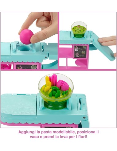 Barbie Playset Fiorista con Bambola Bionda