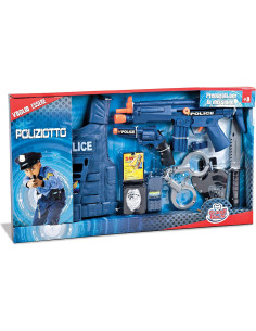Set polizia c/ corpetto e accessori