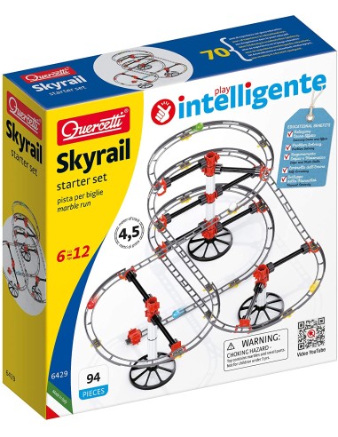 Quercetti - Skyrail Starter Set pista per biglie