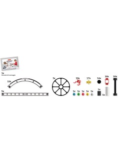 Quercetti - Skyrail Starter Set pista per biglie 2