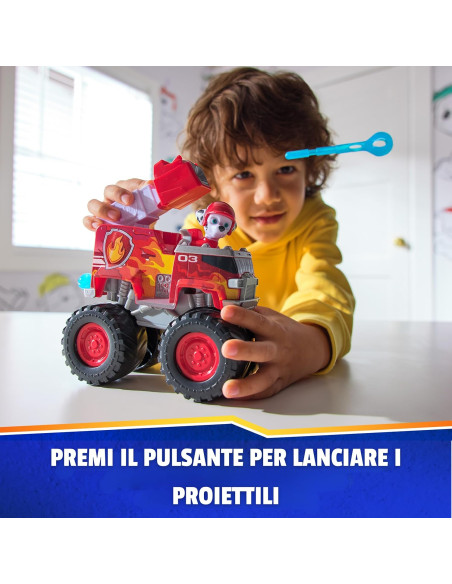 Paw Patrol Veicolo Tematizzato Rescue Wheels Marshall