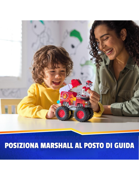 Paw Patrol Veicolo Tematizzato Rescue Wheels Marshall