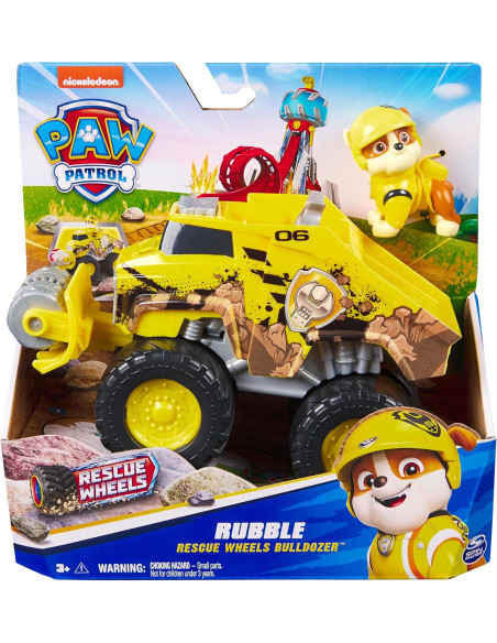 Paw Patrol Veicolo Tematizzato Rescue Wheels Rubble