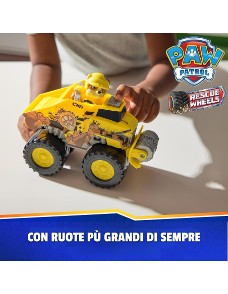 Paw Patrol Veicolo Tematizzato Rescue Wheels Rubble