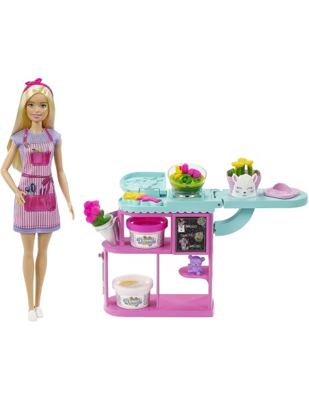 Barbie Playset Fiorista con Bambola Bionda