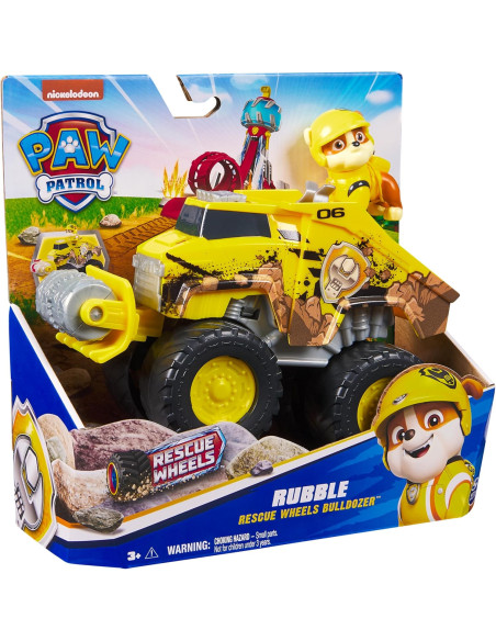Paw Patrol Veicolo Tematizzato Rescue Wheels Rubble