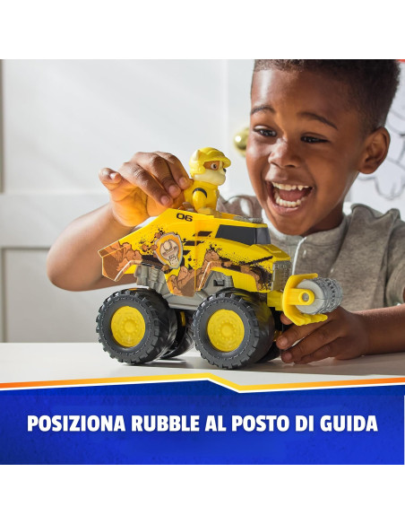 Paw Patrol Veicolo Tematizzato Rescue Wheels Rubble