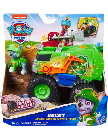 Paw Patrol Veicolo Tematizzato Rescue Wheels Rocky