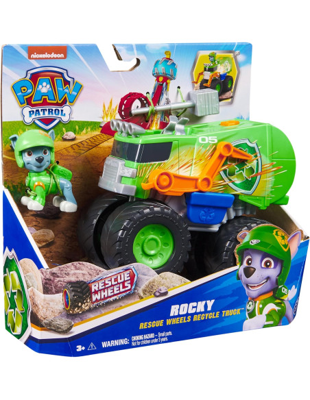 Paw Patrol Veicolo Tematizzato Rescue Wheels Rocky