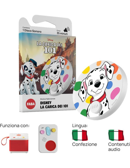 Disco sonoro La Carica dei 101