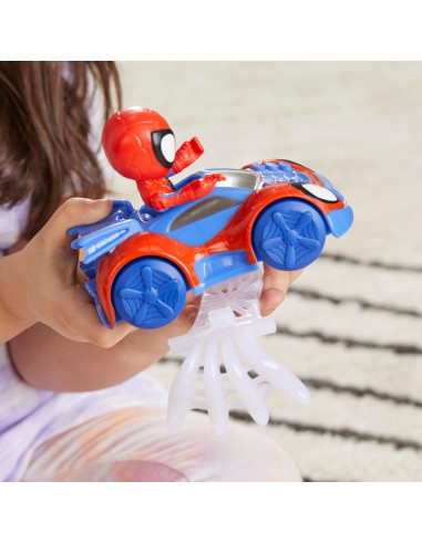Spidey Veicolo con personaggi e Accessori