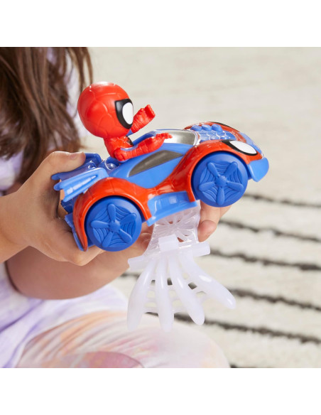 Spidey Veicolo con personaggi e Accessori