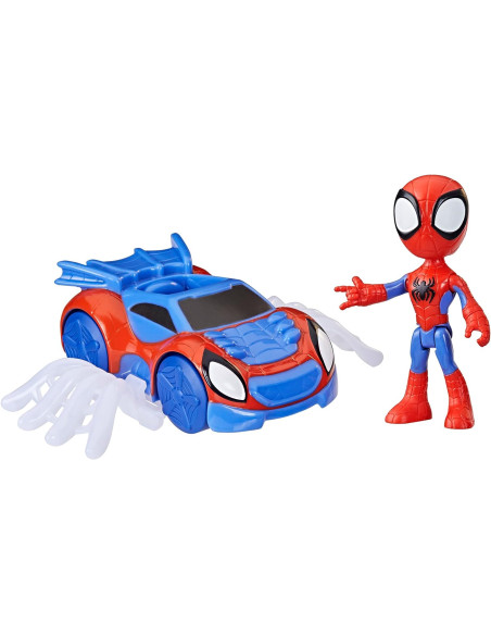 Spidey Veicolo con personaggi e Accessori
