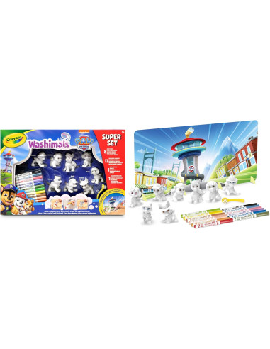 Washimals Paw Patrol Super set