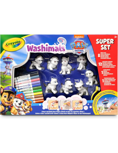 Washimals Paw Patrol Super set