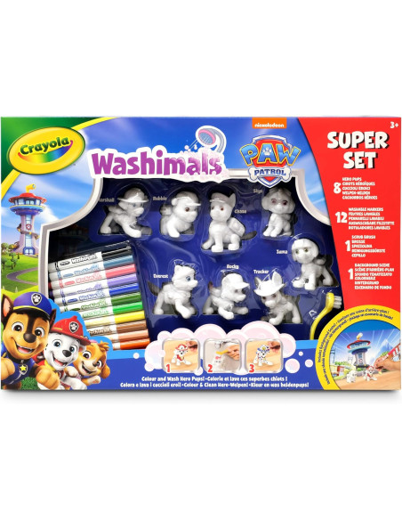 Washimals Paw Patrol Super set