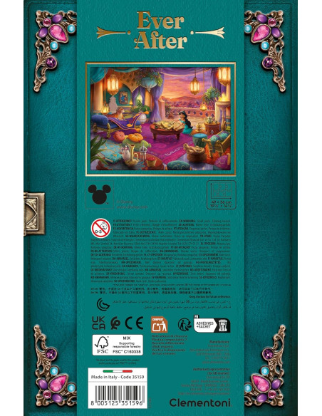Puzzle 500 pz Princess Jasmine