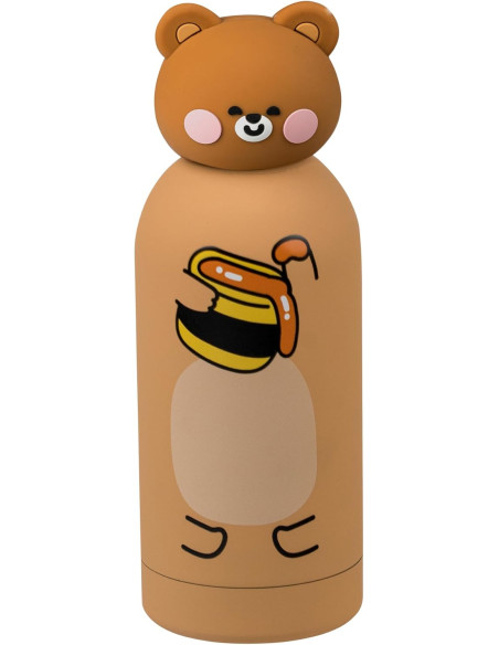 Borraccia c/ Topper 350ml Orso Cartomania Chill