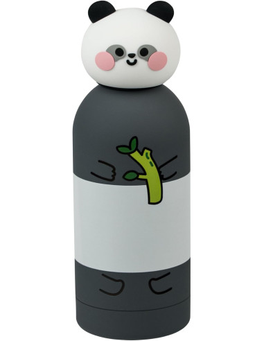 Borraccia c/ Topper 350ml Panda Cartomania Chill