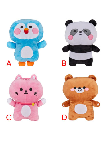 Borsa acqua calda c/ cuscino colori assortiti