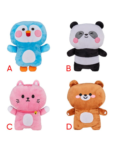 Borsa acqua calda c/ cuscino colori assortiti